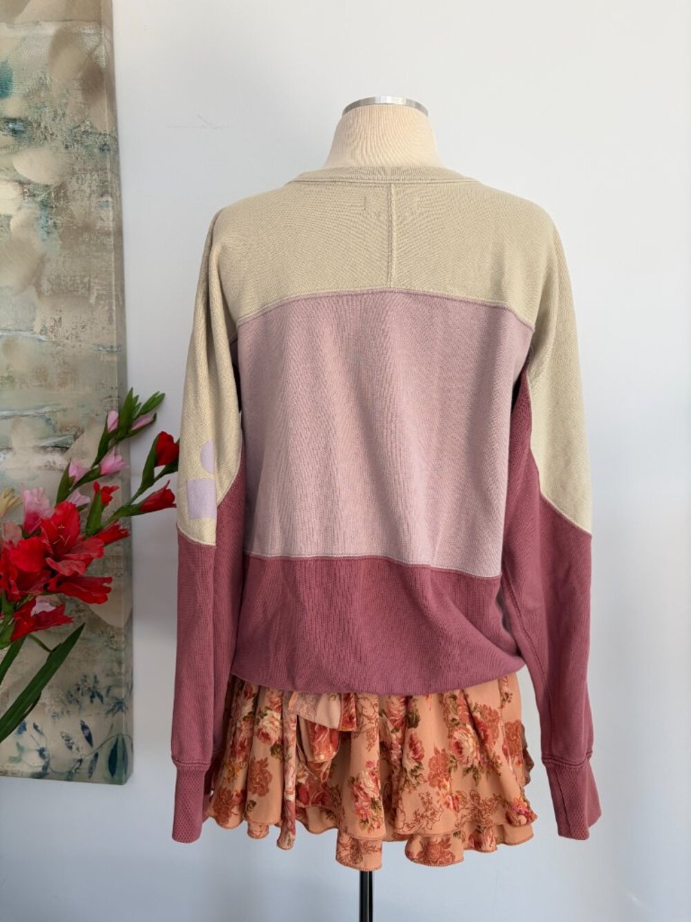 Etoile Isabel Marant Graphic Print Crew Neck Sweatshirt Size 38 - Picture 3 of 9